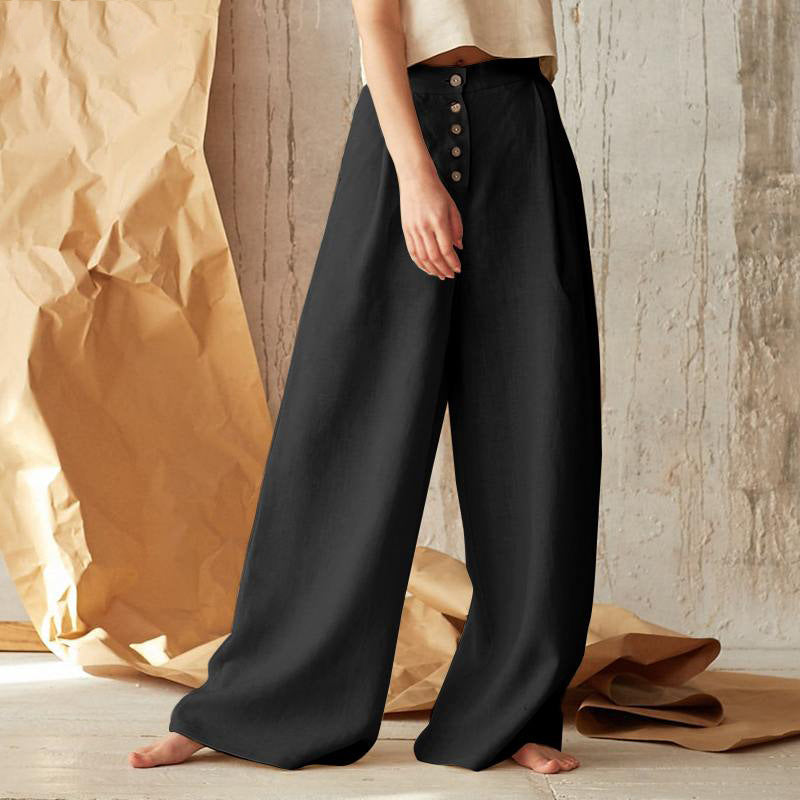 Casual Cotton Linen Baggy pants