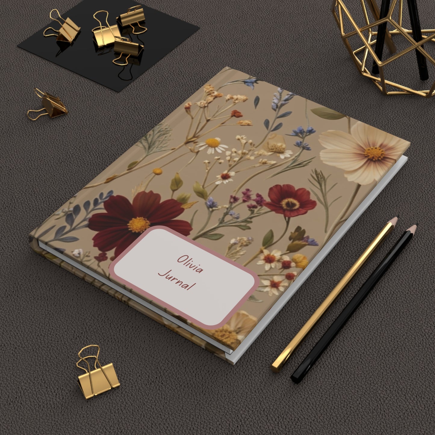 Wildflowes Journal — Autumn Floral Hardcover