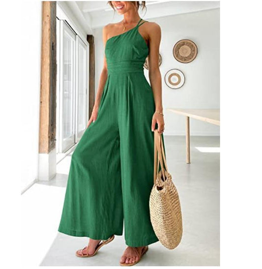 Cotton Linen Jumpsuit