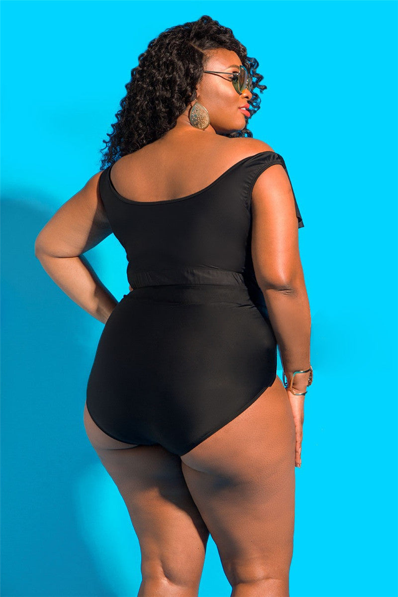 High Waist Bikini Plus Size